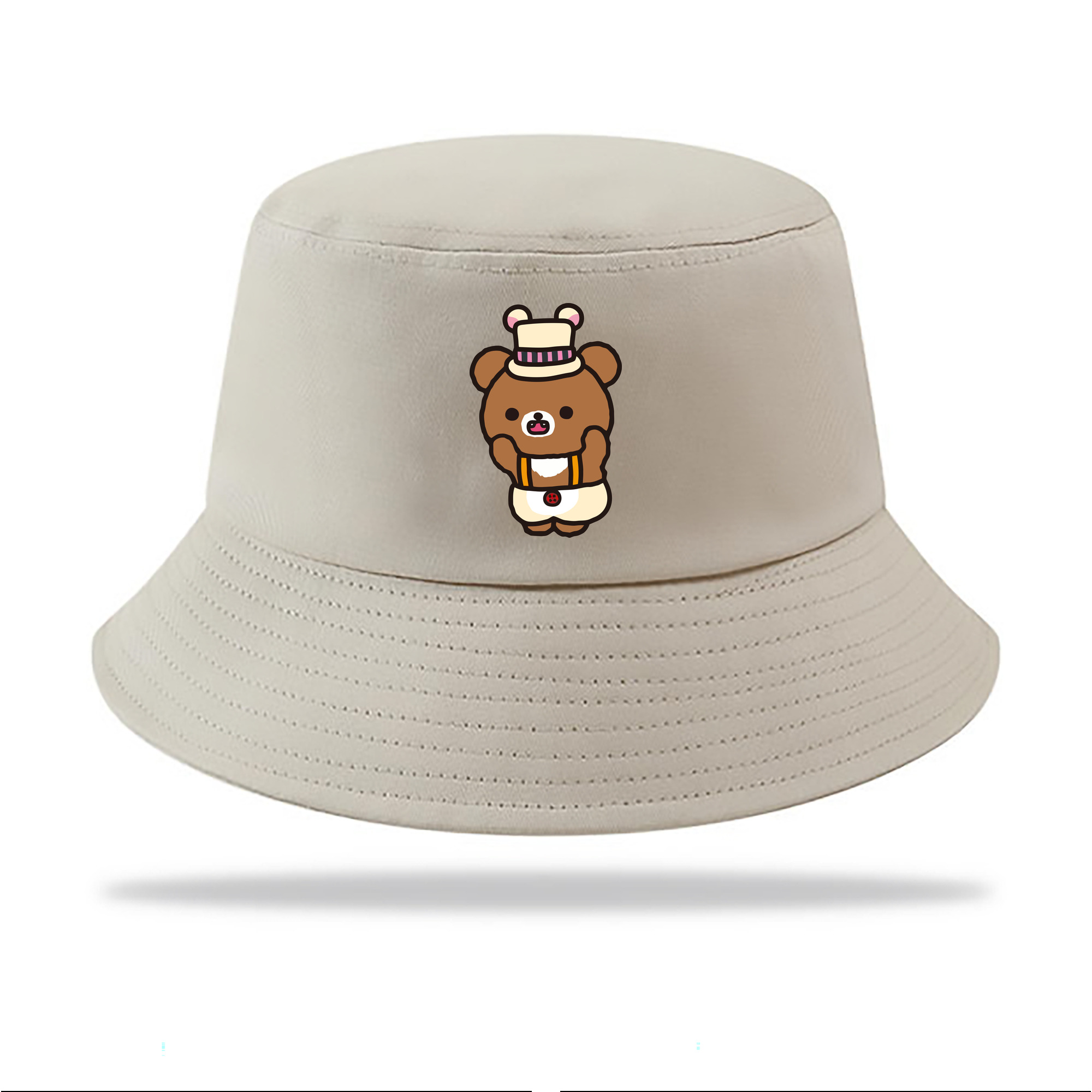 （画像用） リラックマ リラックマ キイロイトリ Rilakkuma Korilakkuma Kiiroitori アウトドア日除けバケットハット